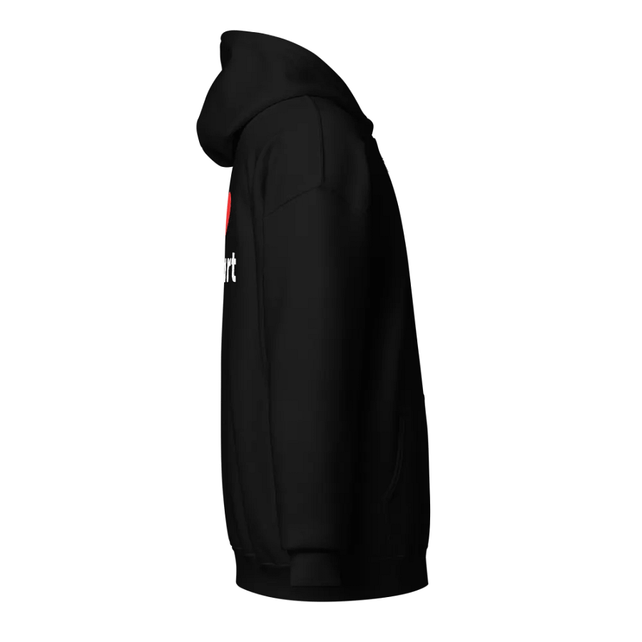 unisex "i ❤ yogurt" zip-up hoodie product image (4)