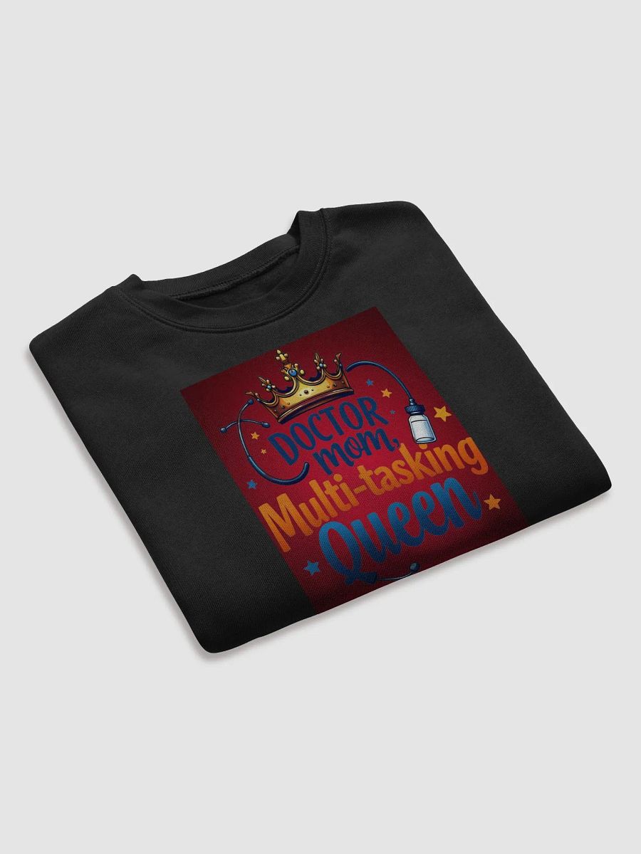 doctor mom, Multi-tasking Queen Crop Sweatshirt product image (32)