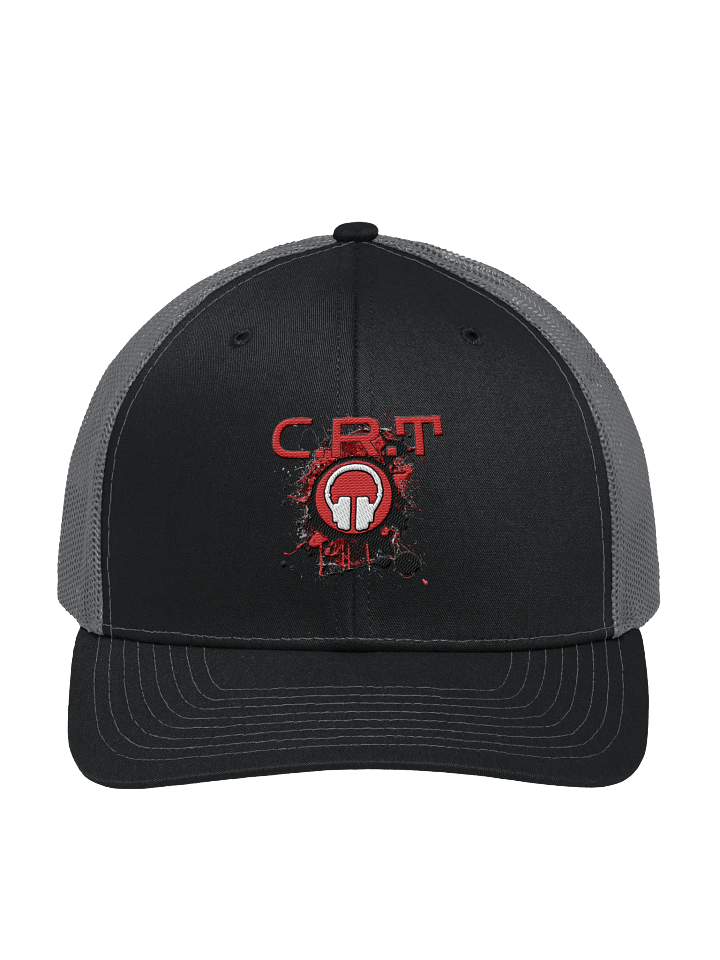 C.R.T Paint Splatter Richardson® Snapback trucker hat product image (1)
