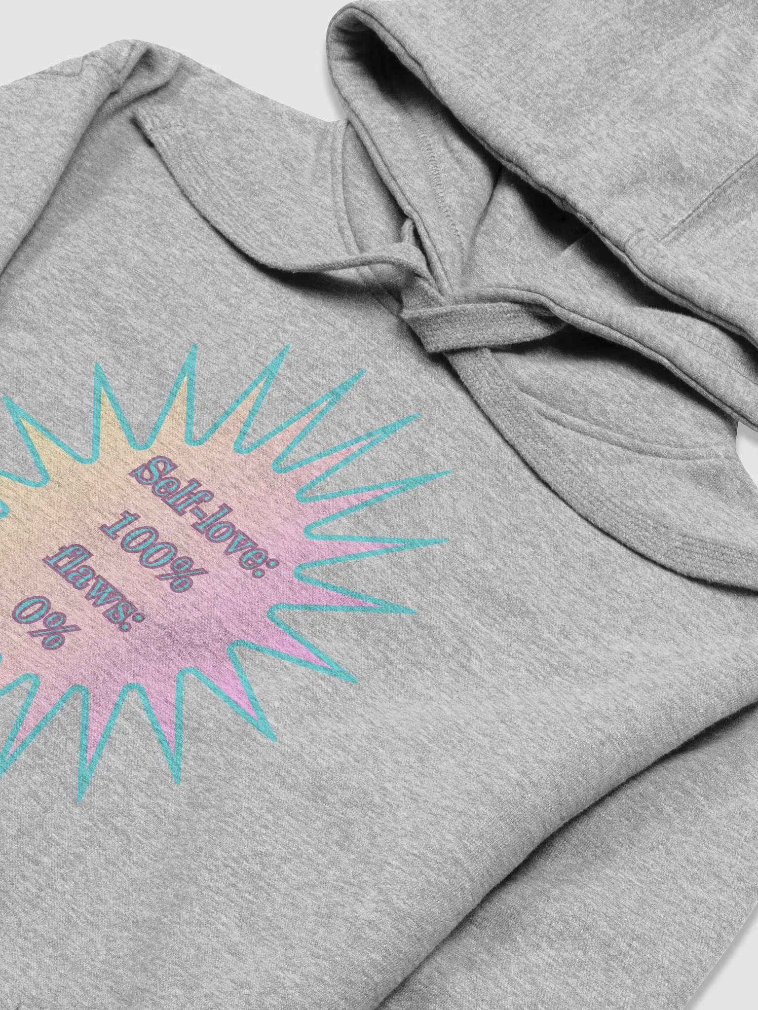 Self-Love Unisex Cotton Blend Heavy Weight Hoodie product image (3)