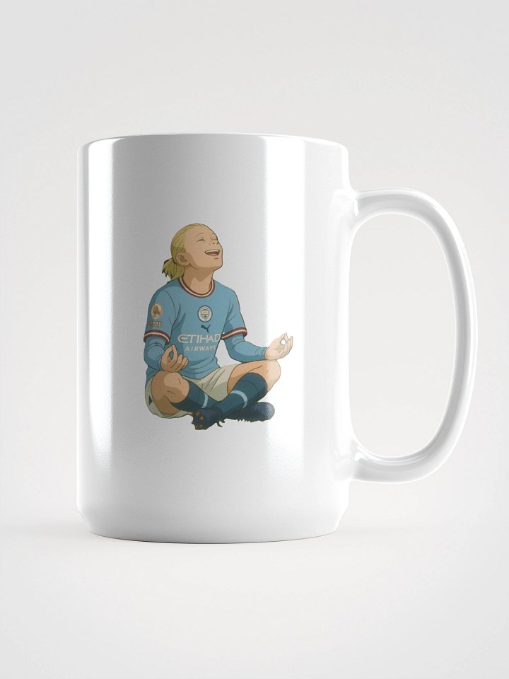 Glossy Mug - Erling Haaland Goal Celebration - Manchester City (Various Colours) product image (1)