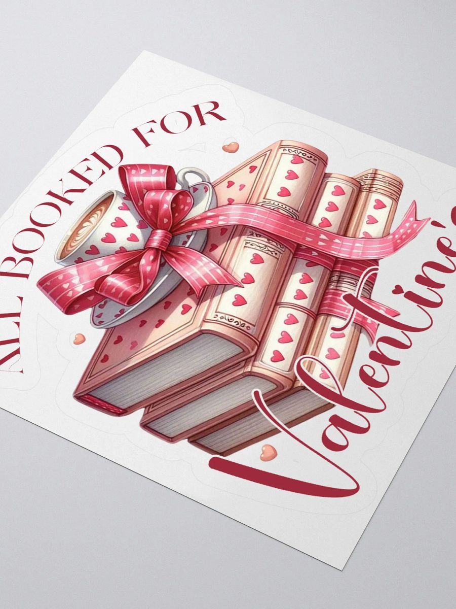 Valentine Booked Sticker product image (9)
