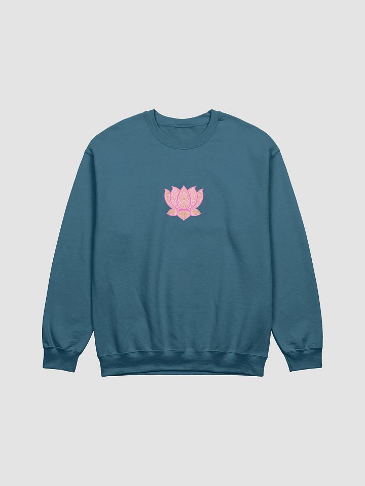 Golden Lotus Bloom Crewneck Sweatshirt product image (1)