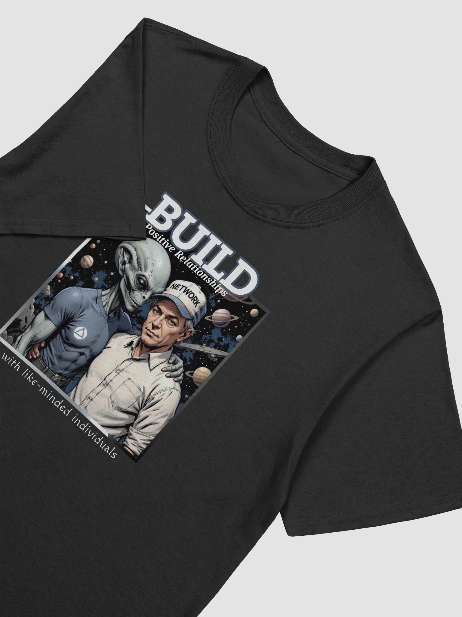 Build Positive Relationships with Like Minded Individuals | Recovery T-Shirt Inspiring Sobriety product image (2)