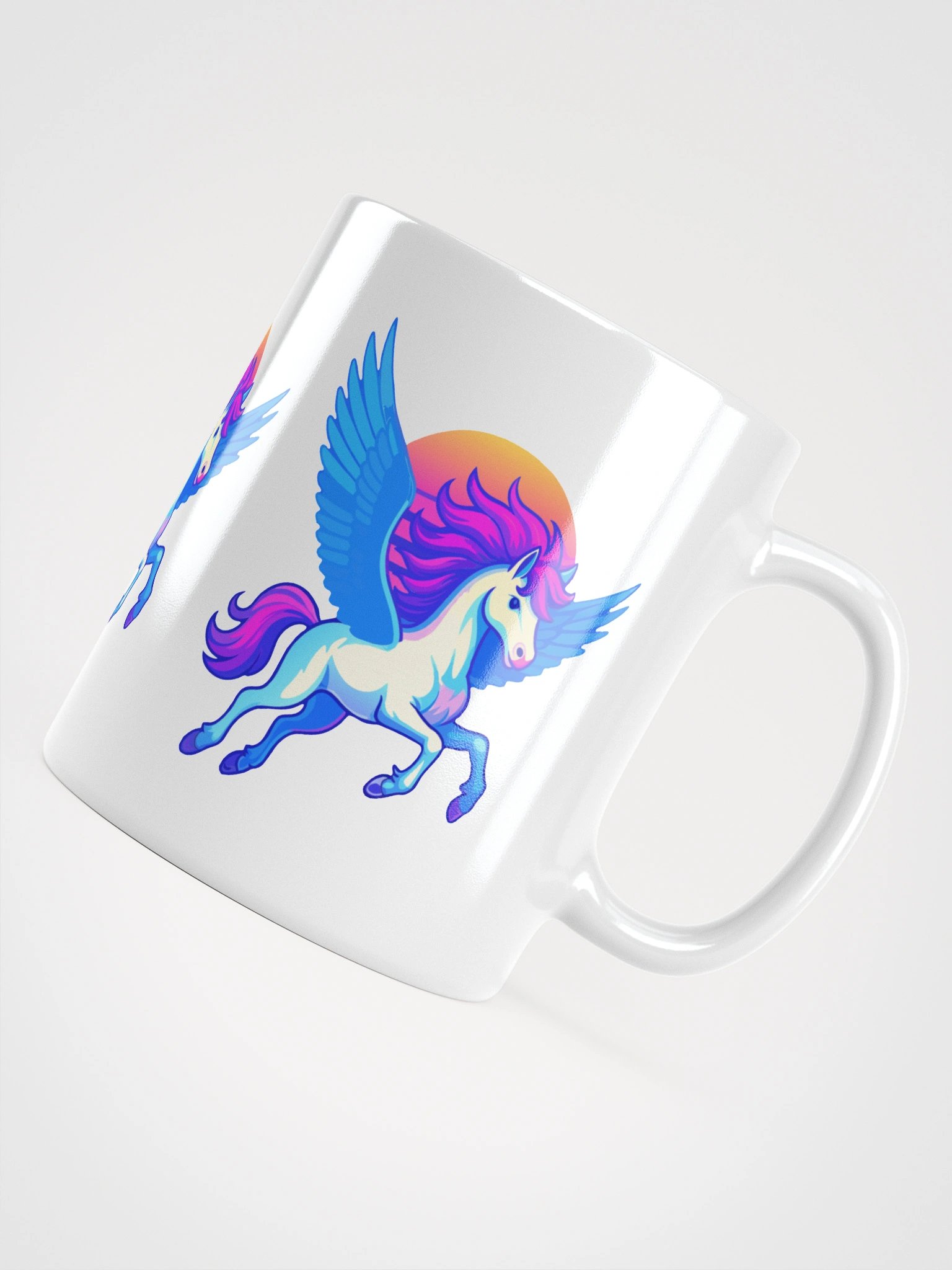 Fantasy Pegasus Sunset Mug product image (12)