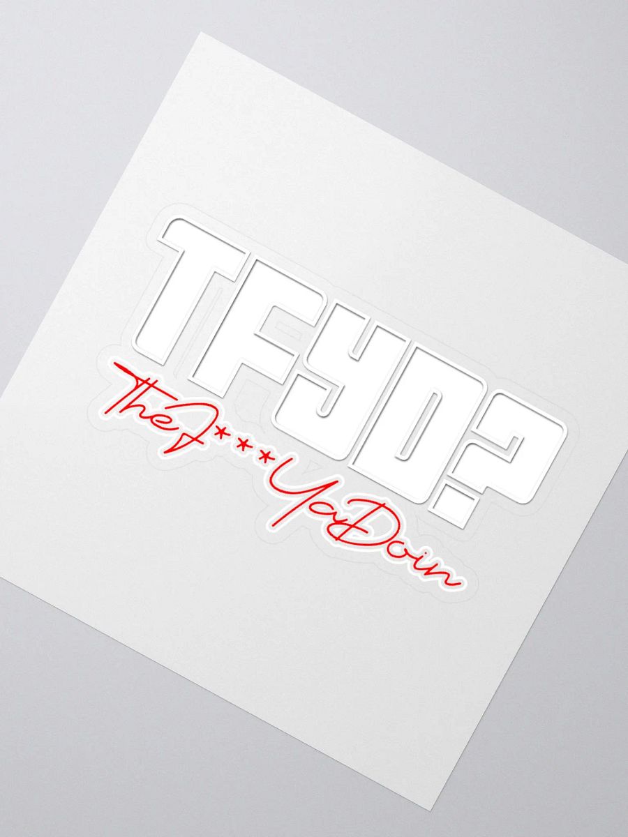 TFYD Sticker product image (4)