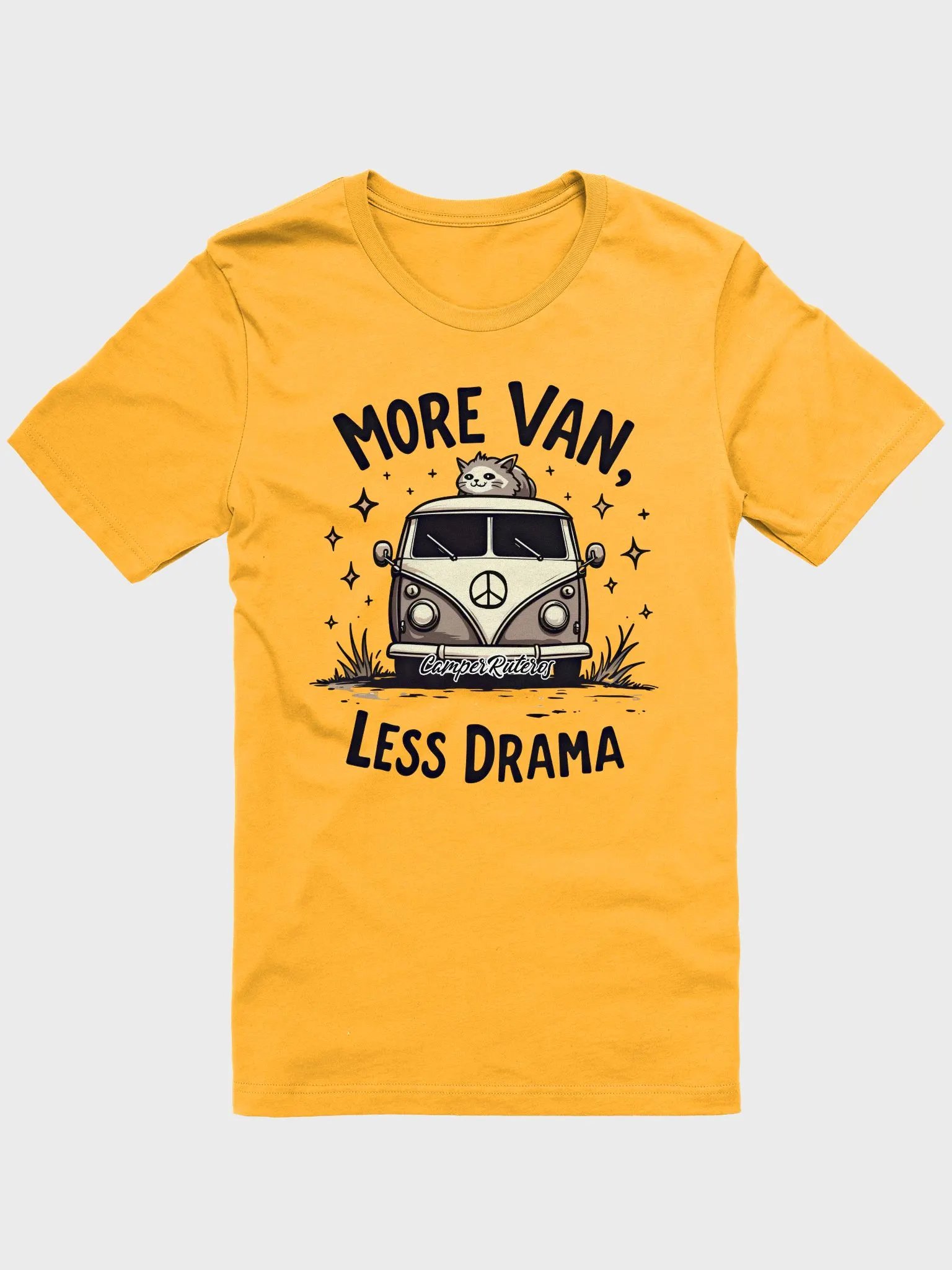 Camiseta "More Van, Less Drama" - Edición Especial CamperRuteros product image (3)