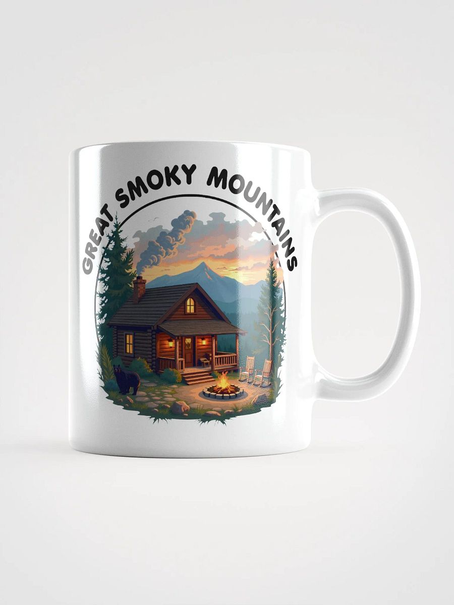 Great Smoky Mountains - Bear and Cabin Mug product image (3)