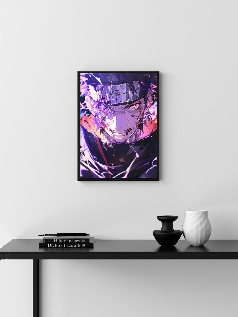 Naruto – Kakashi Shattered Resolve – 8x10 Metal Print product image (3)