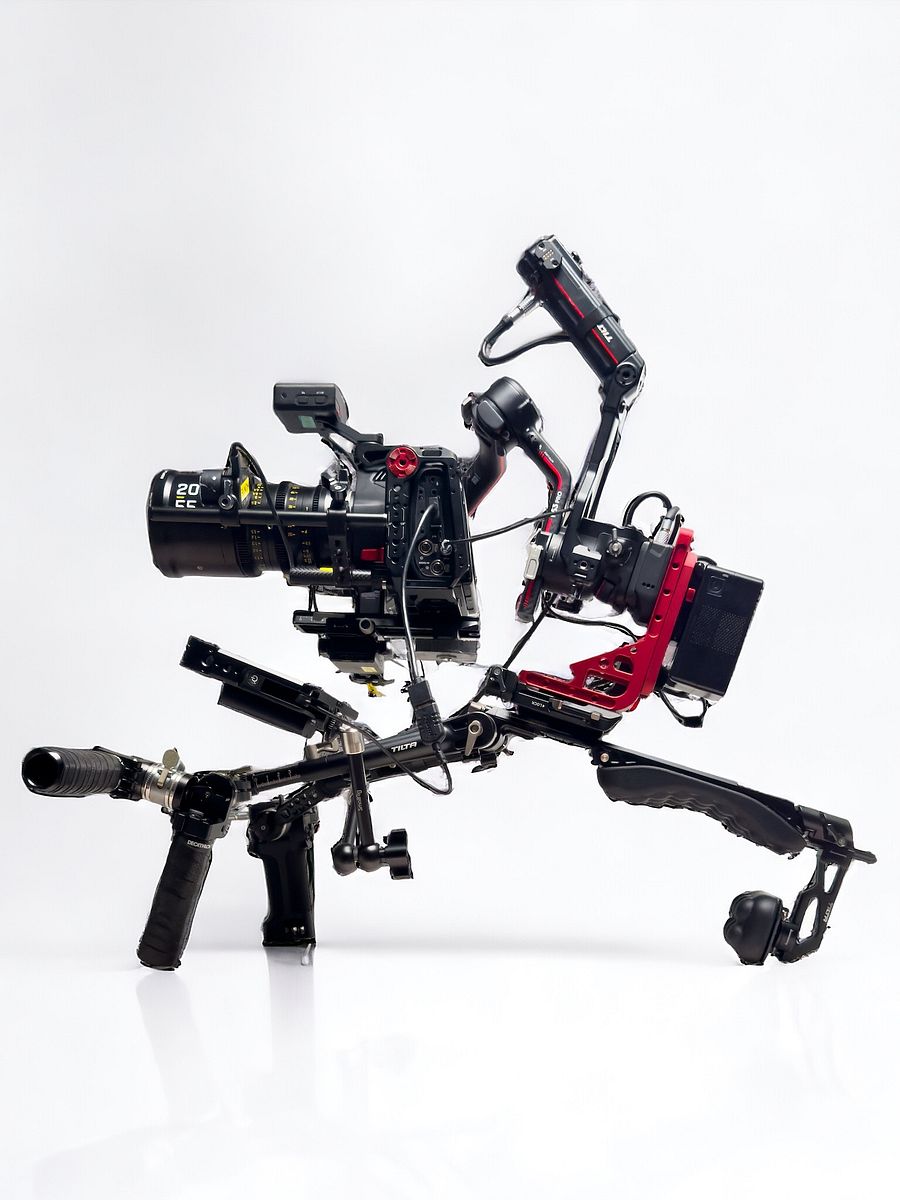Heavy Duty Gimbal L Bracket for RS4 RS3 RS2 + Pro (Black) product image (4)