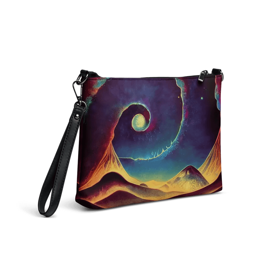 faux leather Cosmic Dream All-Over Crossbody Bag product image (5)