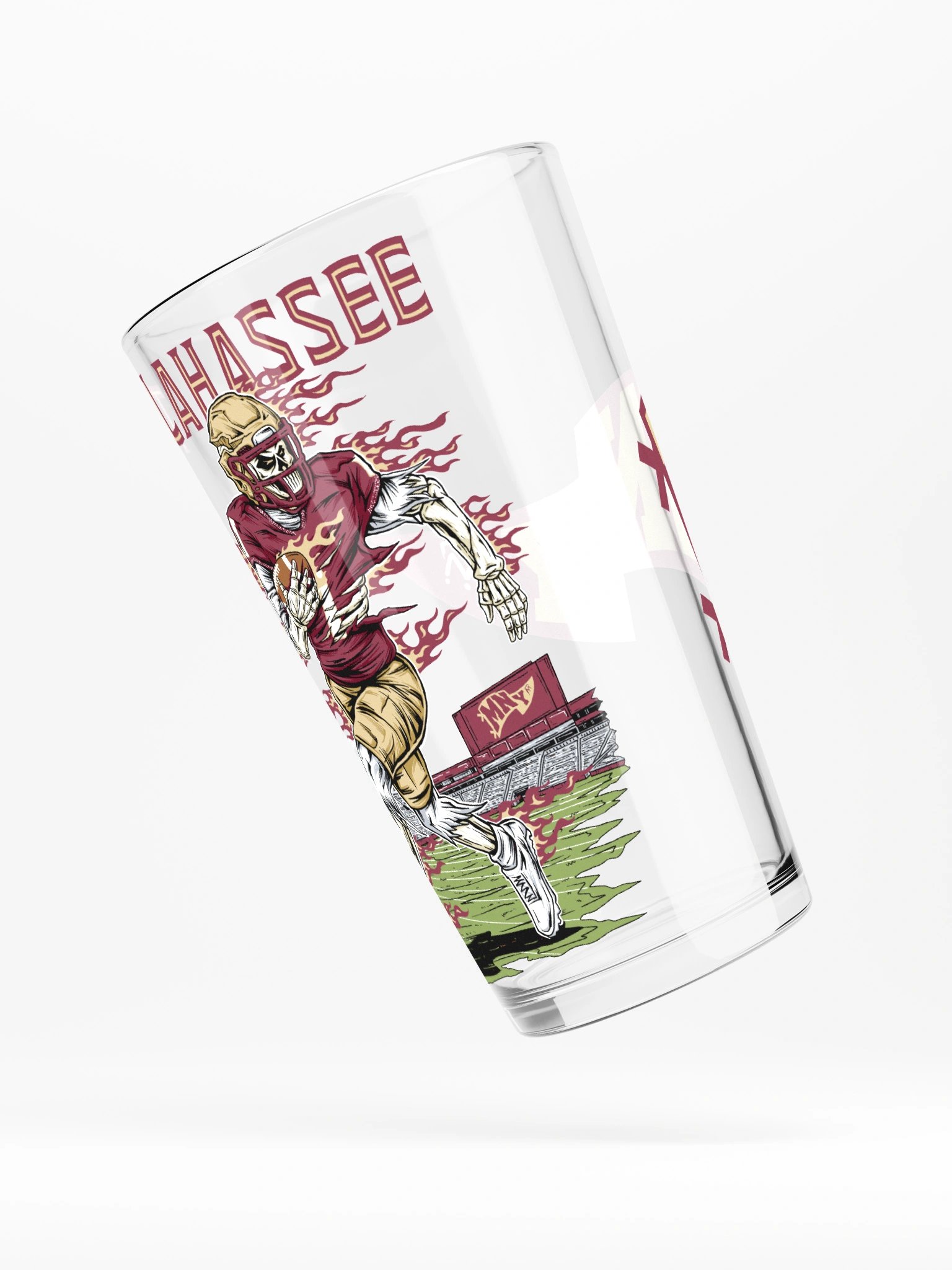 Tallahassee, Welcome to Football Pint Glass product image (5)