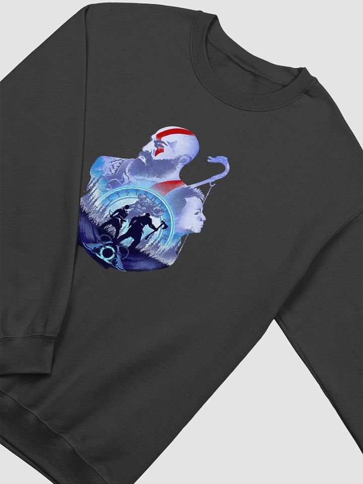 Kratos And Kid Crewneck Sweatshirt product image (11)