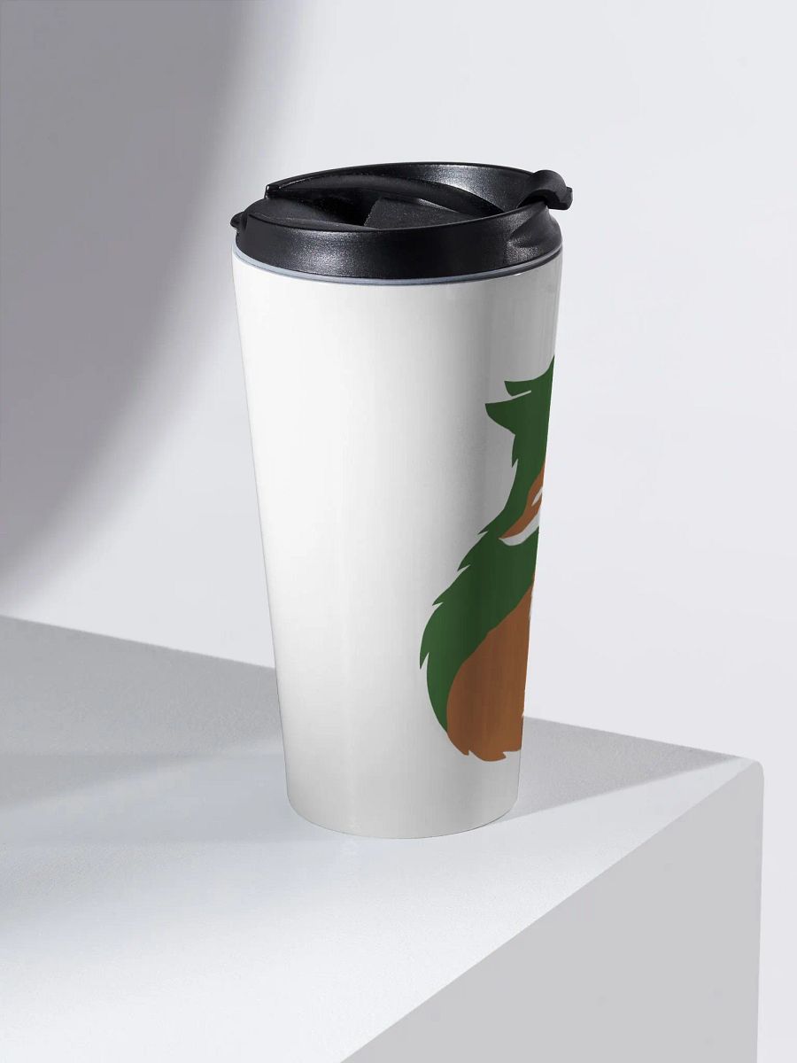 Fox Den Logo Stainless Steel Travel Mug product image (2)