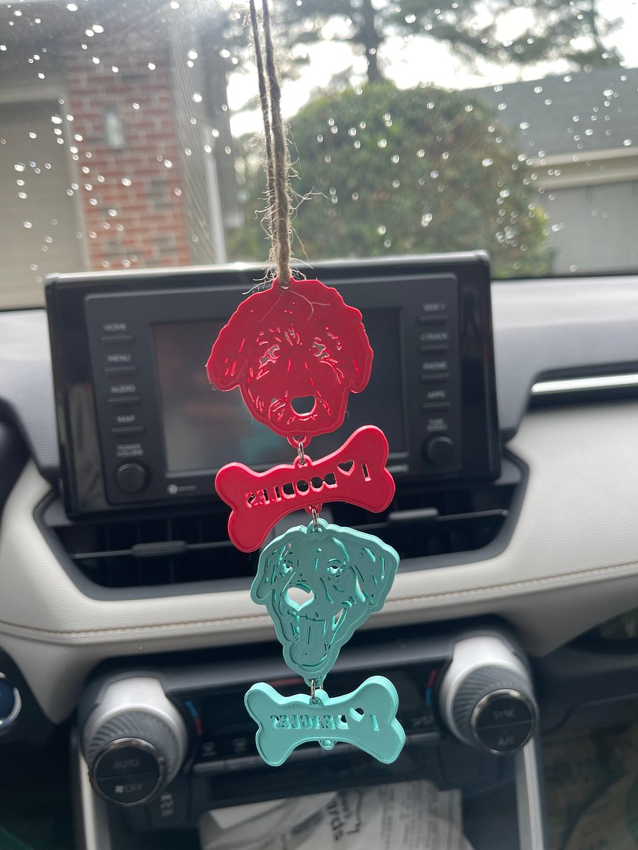 2 Pet Rearview Charm product image (3)