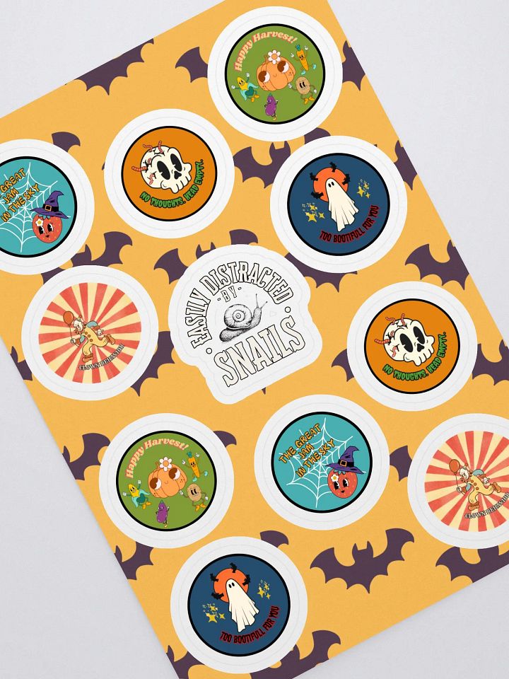 Spooky Harvest Sticker Collection product image (1)
