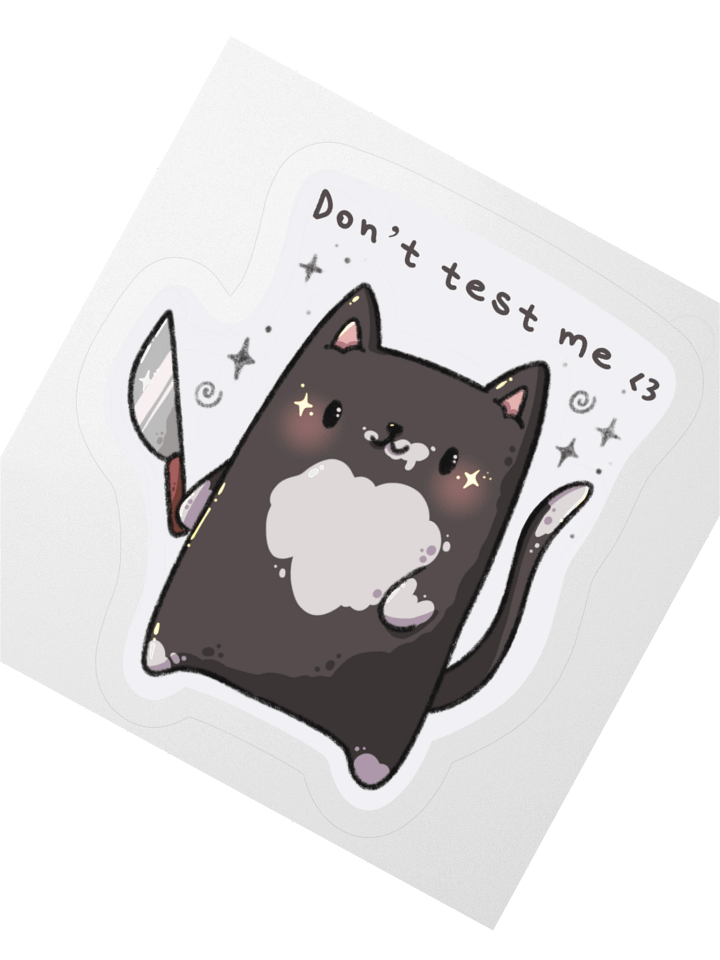 Picasso Dont Test Me Sticker product image (5)