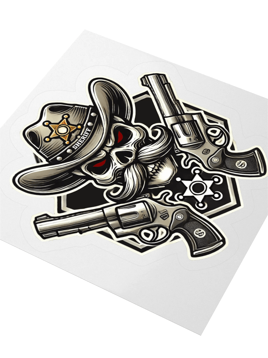 SheriffSpectre Sticker (New Logo) product image (3)
