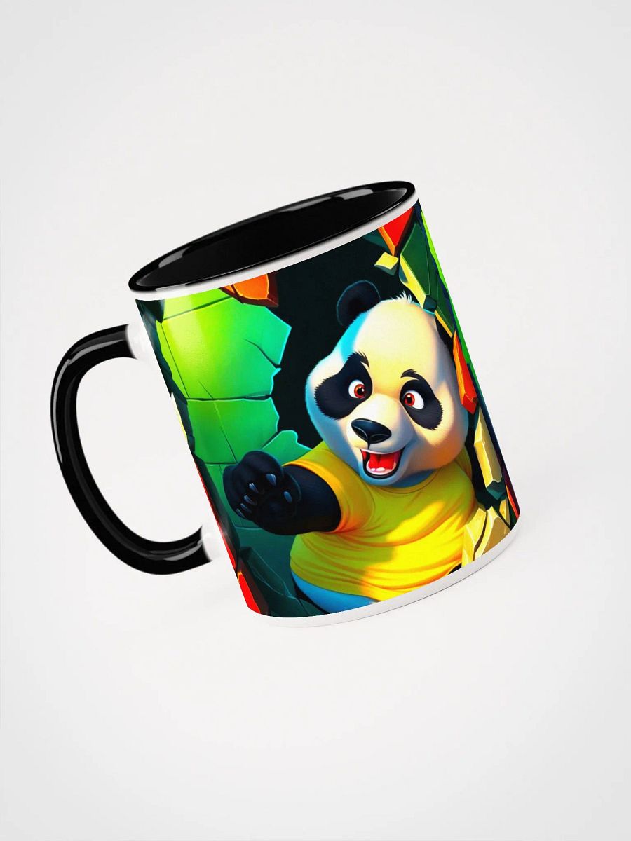 Excited Panda Breakthrough Ceramic Mug product image (5)