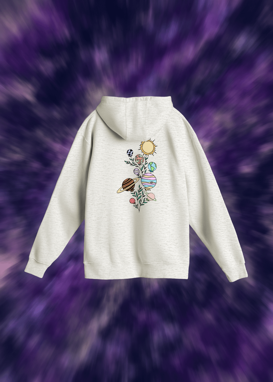 Cosmic Flora Planet Hoodie product image (7)
