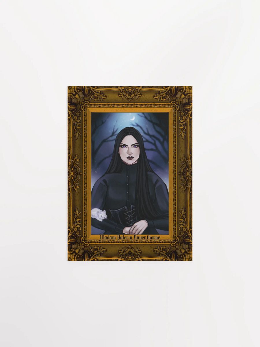 Print of Madam Valeria Raventhorne Framed product image (1)