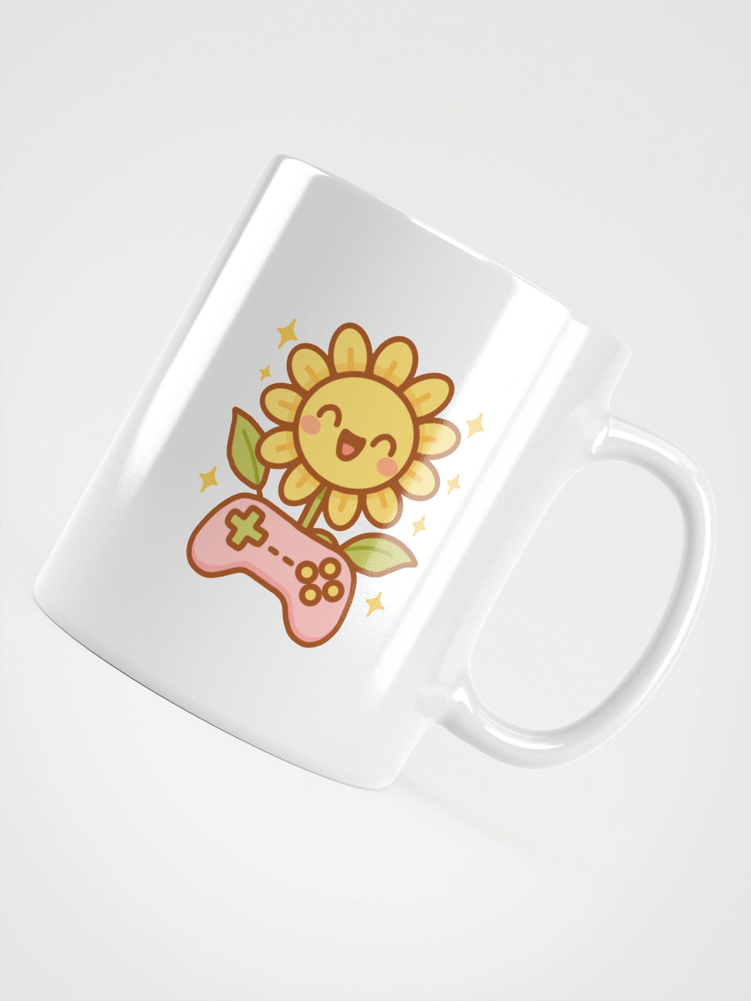 White Sunflower Mug product image (12)