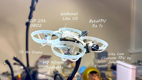Ok LAST POST ON THE WS WHOOP, I SWEAR - Worked on the tune a bit more and got it flying pretty CRISP (check the late dive rec...