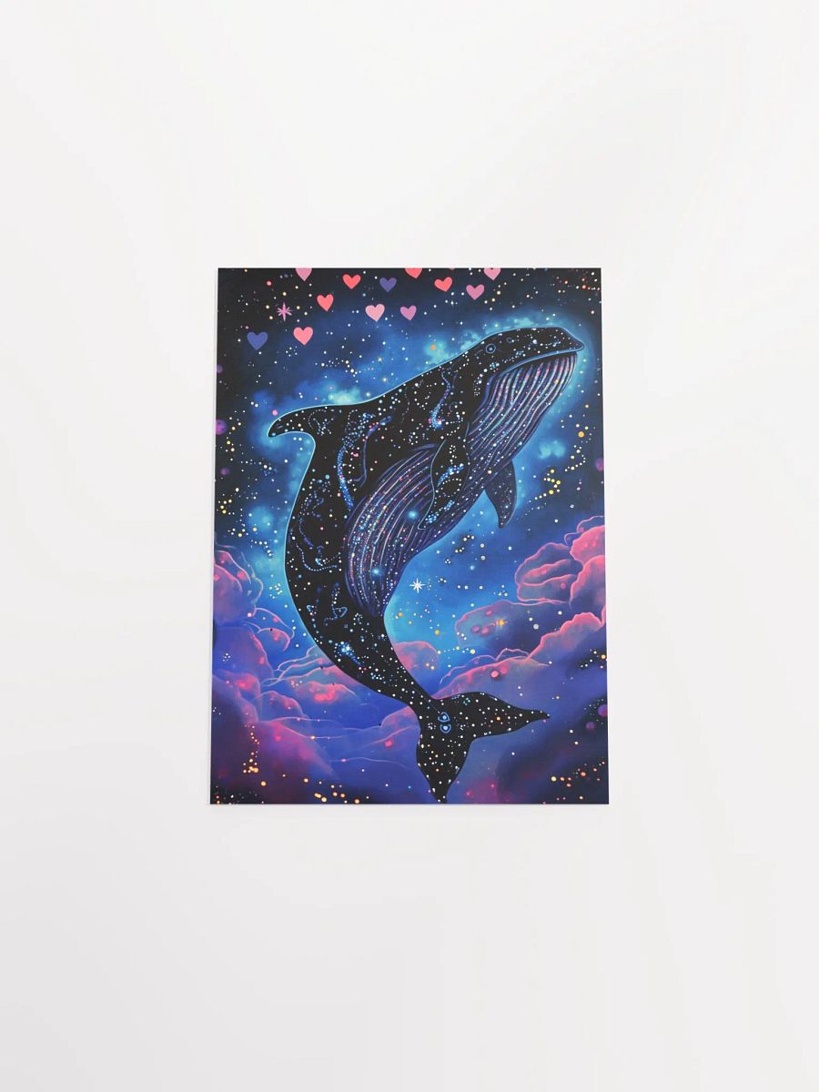 Celestial Whale Dreams Poster product image (8)