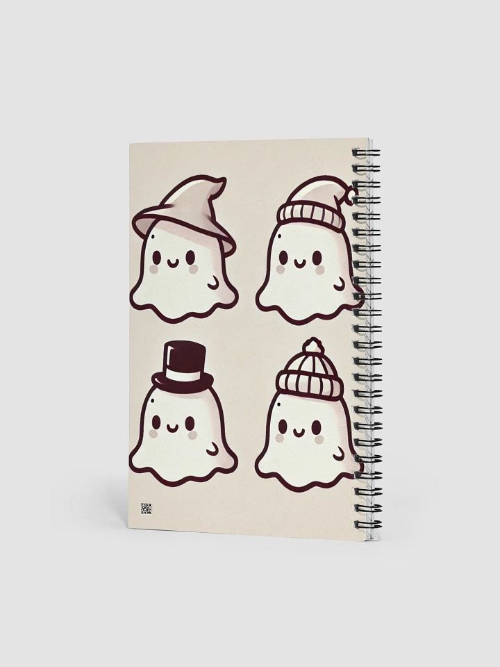 Ghostly Hat Quartet Spiral Notebook product image (2)