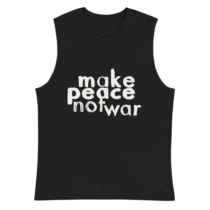 Peaceful Warrior Muscle Tank product image (2)