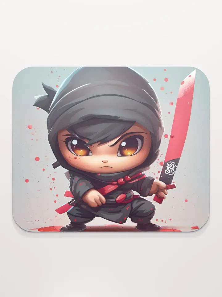Cute Ninja Mouse Pad product image (2)