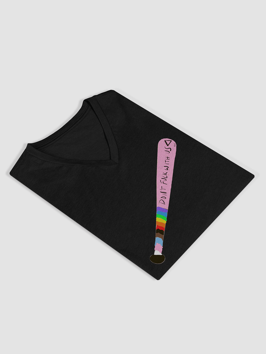 Don't F*ck With Us Relaxed V-Neck Tee product image (9)