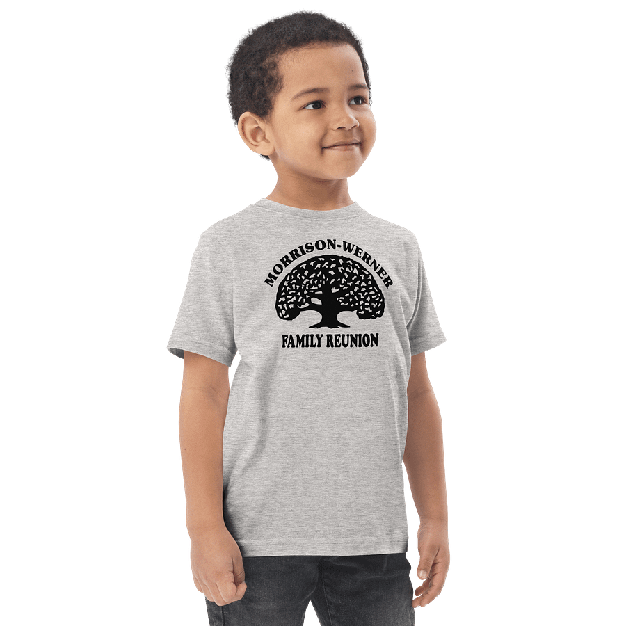 "Morrison-Werner Family Tree" Toddler Jersey Tee (Light) product image (2)