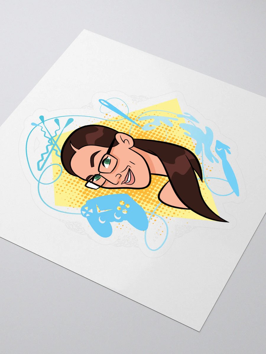 Cartoon Leah sticker product image (3)
