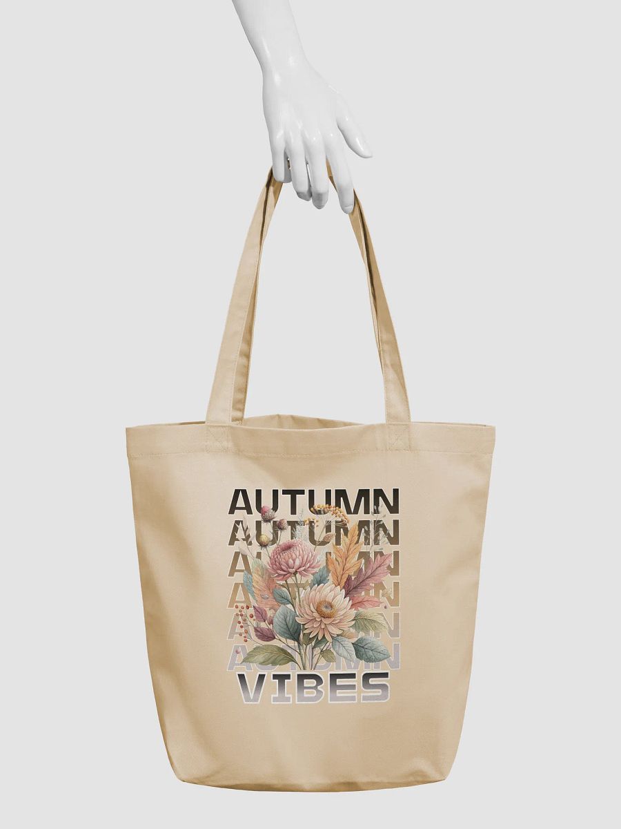 Autumn Vibes Boho Flowers Eco-Friendly Tote Bag product image (6)