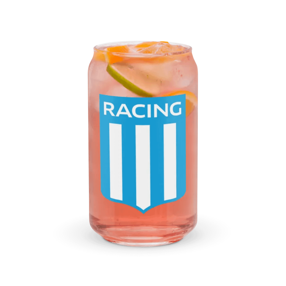 Racing Club Soccer Team - Can-Shaped Glass product image (7)
