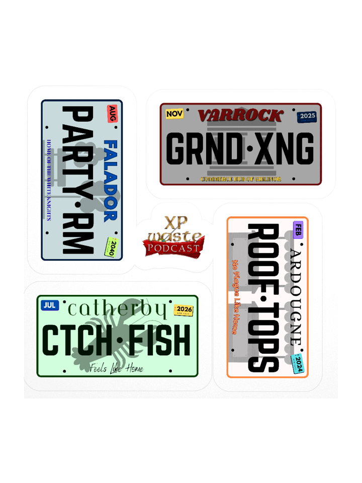 License Plate Stickers product image (2)