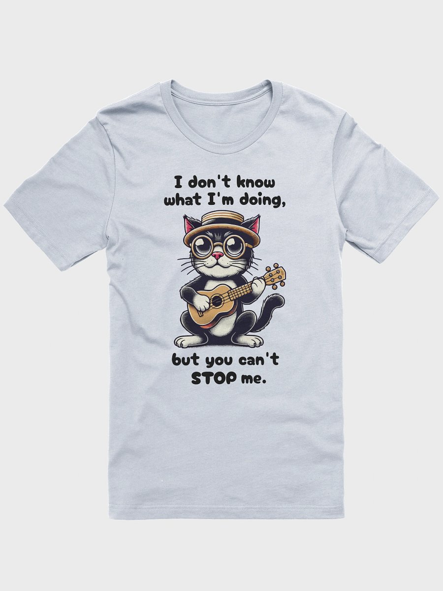 Whimsical Cat Serenade Tee product image (1)