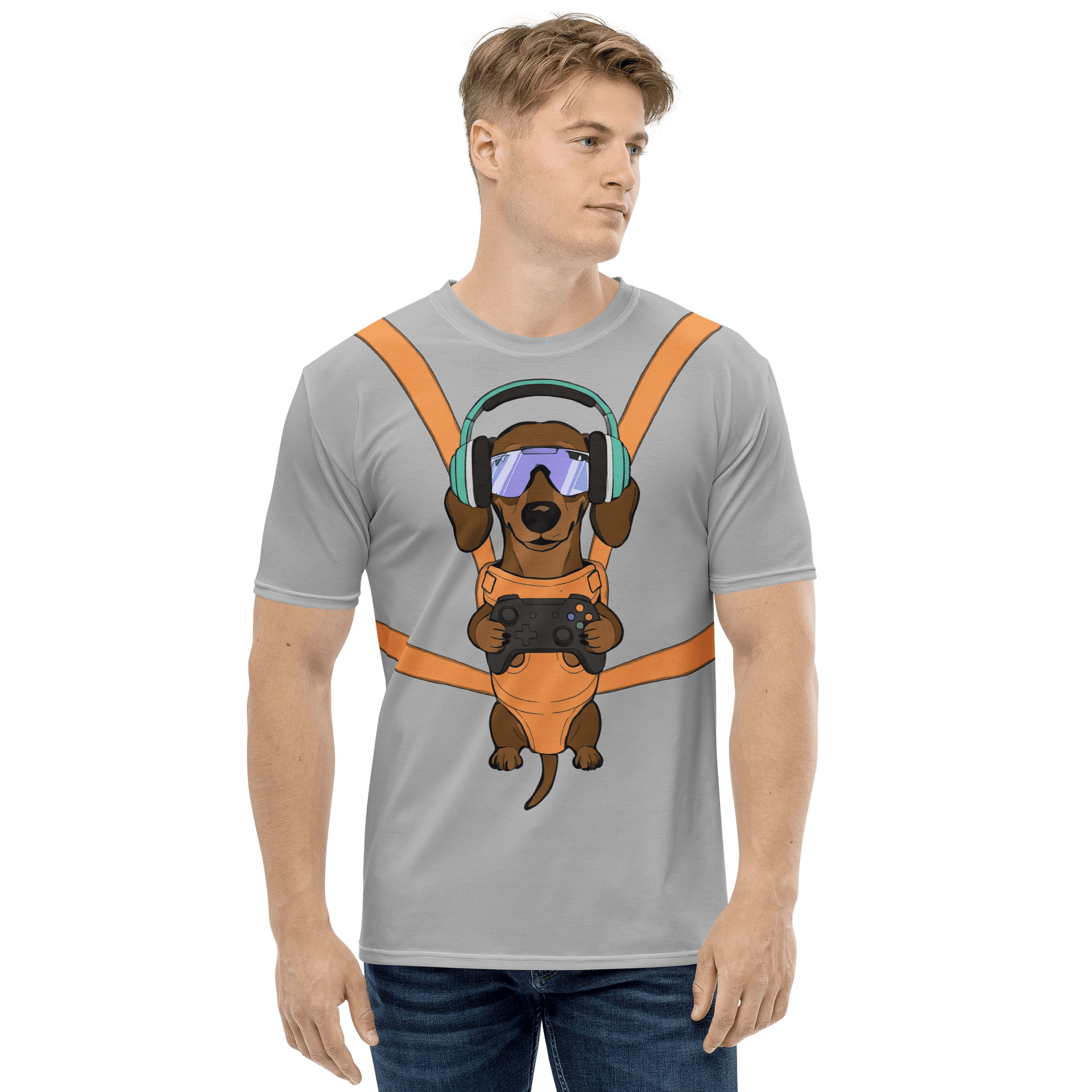 Gaming & Dachshunds - DJ Kaleo T-Shirt product image (1)