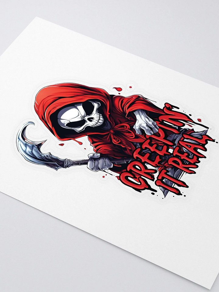 Creepin It Real Sticker product image (2)