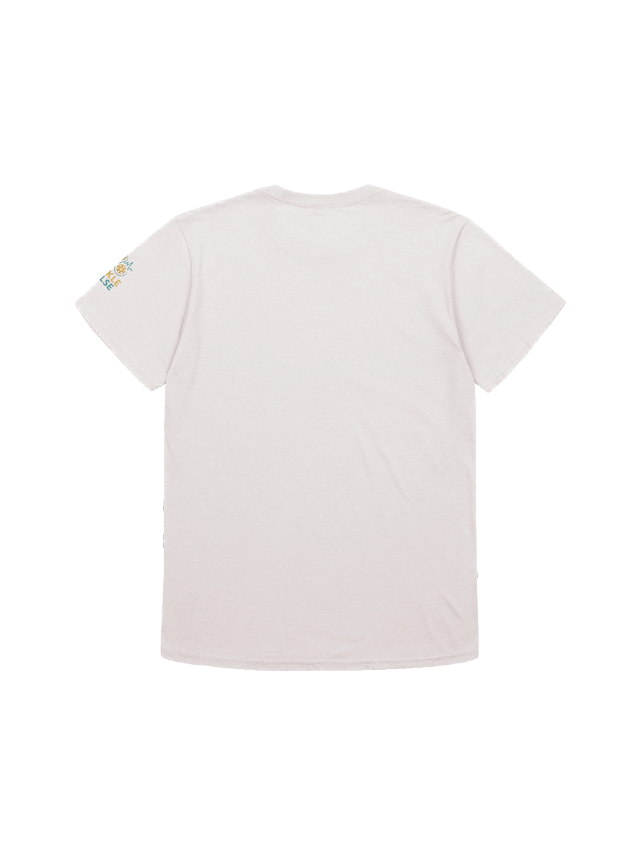 Pickleball Brain Power T-Shirt – Ice Gray Unisex Tee with Paddle & Brain Design for Smart Players product image (2)