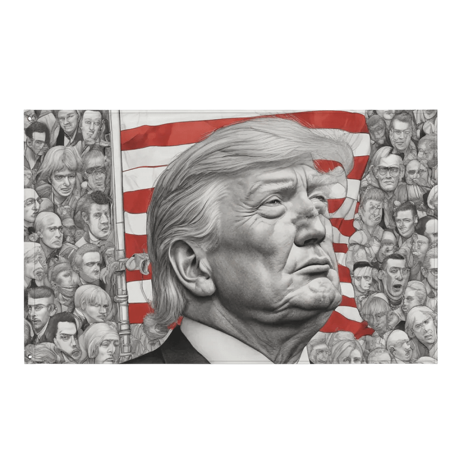 American Dreams Flag Wall Tapestry product image (1)