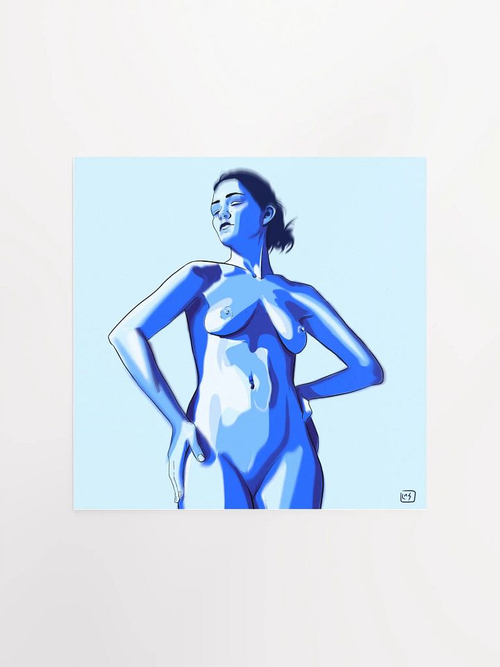 Blue but not the Blues - Poster Print product image (1)