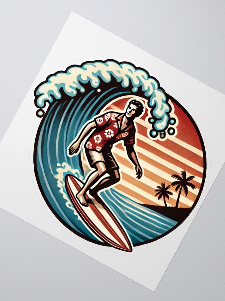 Wild Surf Sticker 1977 product image (6)