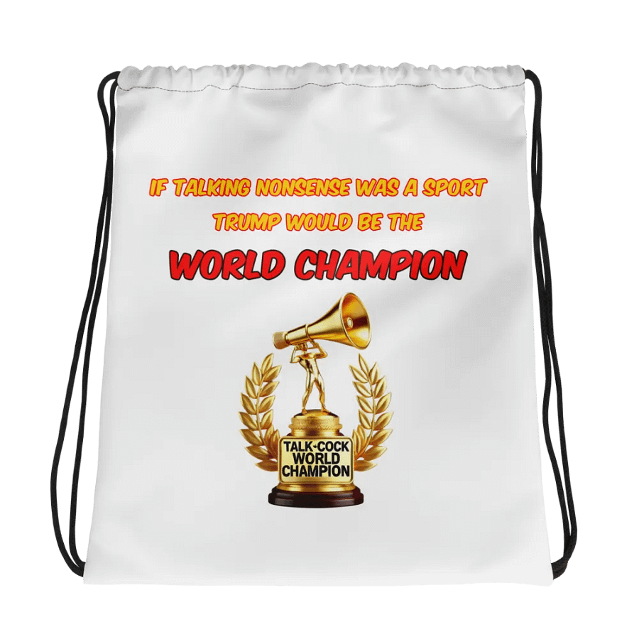 Sarcastic Champion Drawstring Bag product image (1)