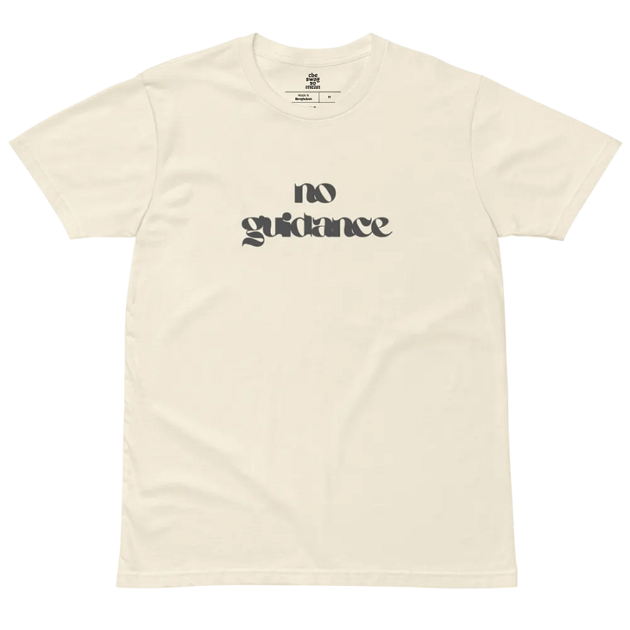 No Guidance T-Shirt product image (3)