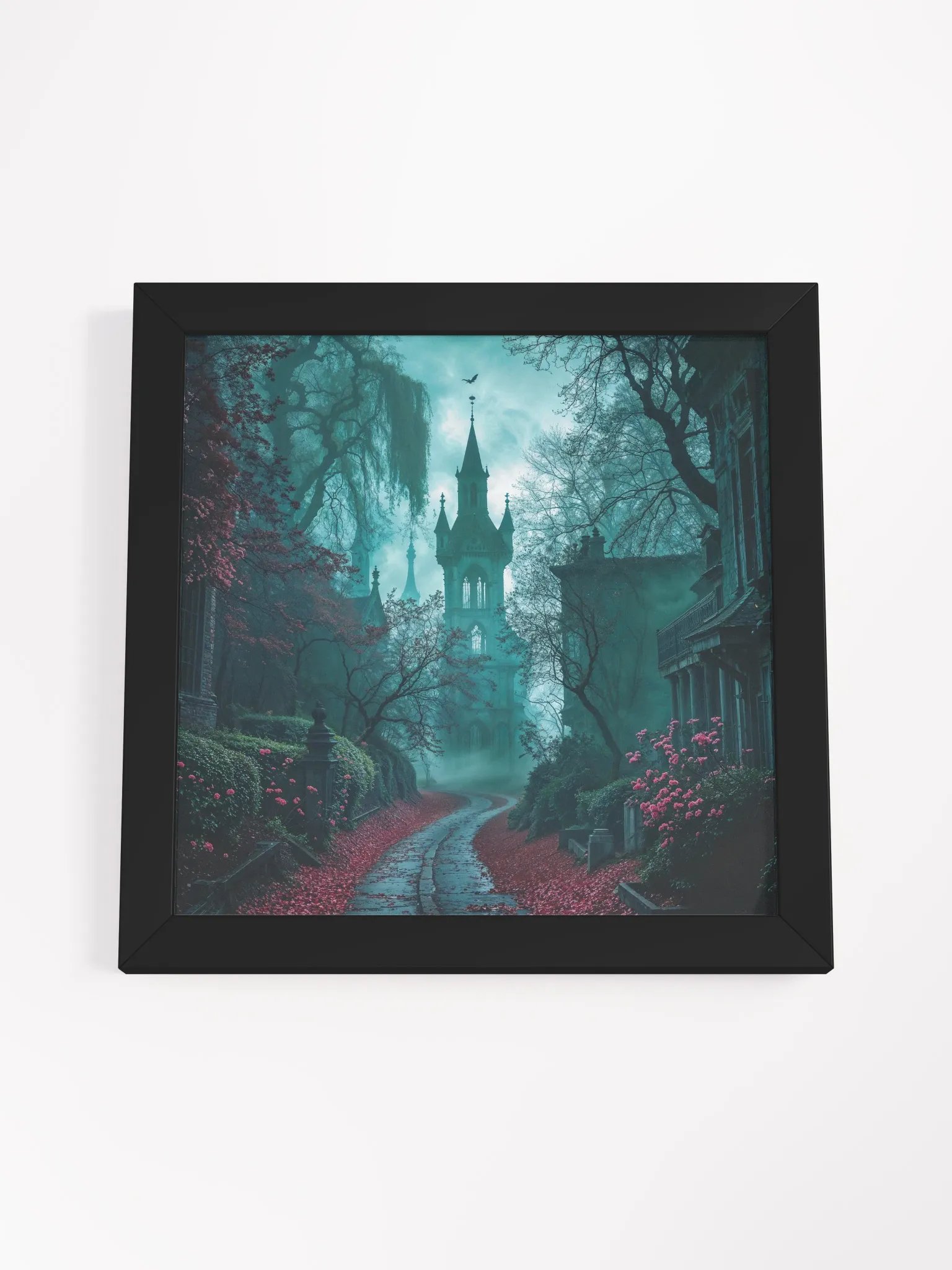 The Crimson Path Framed Print product image (34)