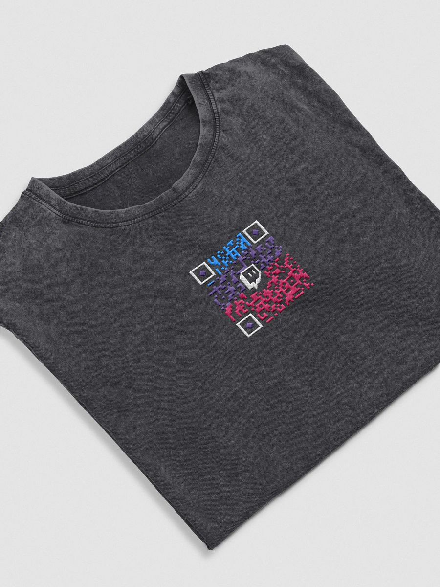 MA Twitch QR Code Embroidered Tee product image (3)