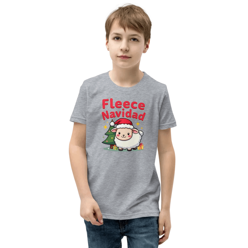 Fleece Navidad Youth Tee product image (12)