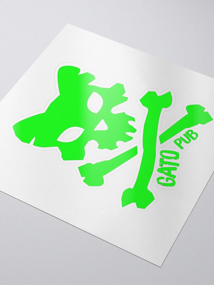 Gato Pub Pirate Sticker product image (3)